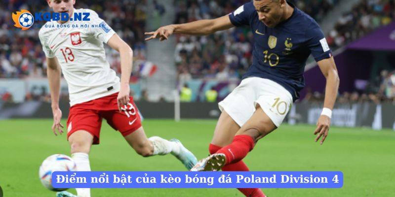 Điểm nổi bật của kèo bóng đá Poland Division 4