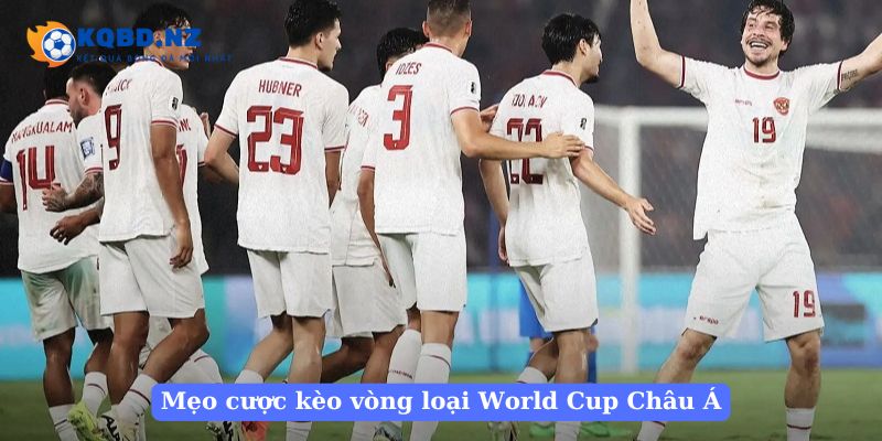 Mẹo cược kèo bóng đá vòng loại World Cup Châu Á chuẩn nhất