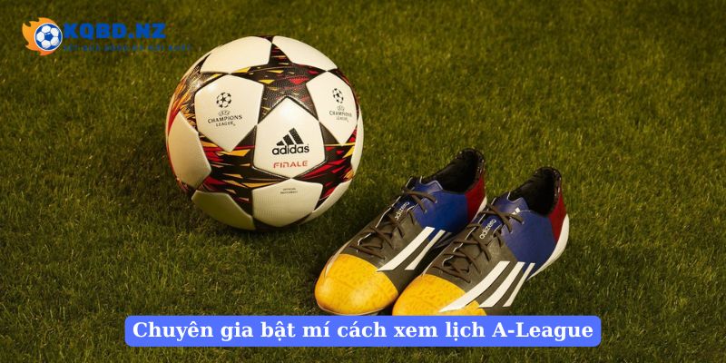 Chuyên gia bật mí cách xem lịch A-League