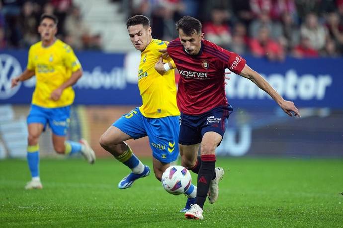 Siêu máy tính dự đoán Las Palmas vs Osasuna, 3h00 ngày 25/1